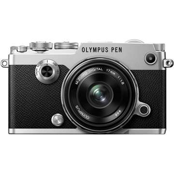 Aparat foto digital Olympus PEN-F 1718 Kit slv/blk / PEN-F silver + EW-M1718 black
