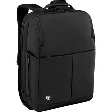 Wenger Reload 16 inch Laptop Backpack with Tablet Pocket, Black