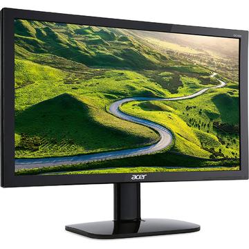 Monitor LED Acer , 24", KA240Hbid, VGA, DVI, HDMI, 5 ms, Negru