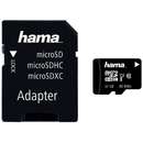 Hama 124151 MicroSDHC, 32GB, Clasa 10 + Adaptor