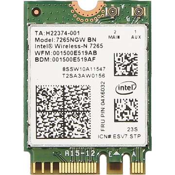 Placa de retea wireless Intel Dual Band Wireless-AC 7265 2x2 + Bluetooth M.2