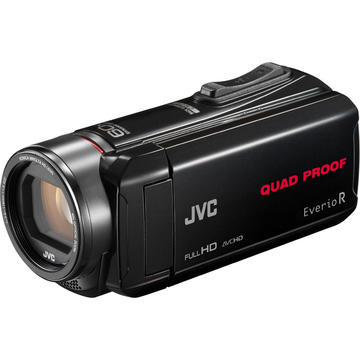 Camera video digitala JVC Quad-Proof R GZ-R435BEU, Full HD, Negru