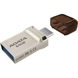 Memorie USB AUC360-64G-RGD, USB 3.0,  64GB, ADATA UC360 OTG