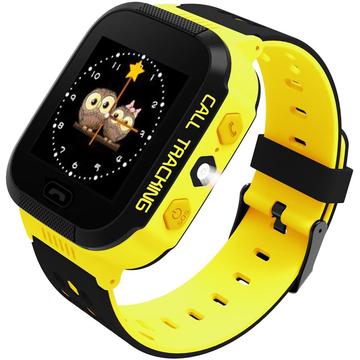 Smartwatch ART Watch Phone Go with locater GPS - Flashlight Yellow