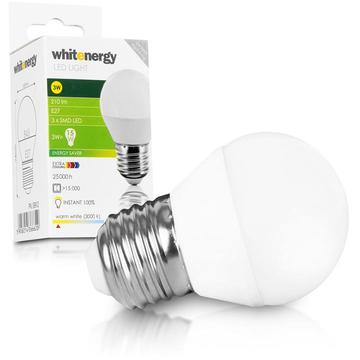 Whitenergy bec LED | E27 | 3 SMD 2835 | 3W | 230V | lapte | B45