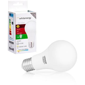 Whitenergy bec LED | E27 | 9 SMD2835 | 10W | 230V | alb cald | A60