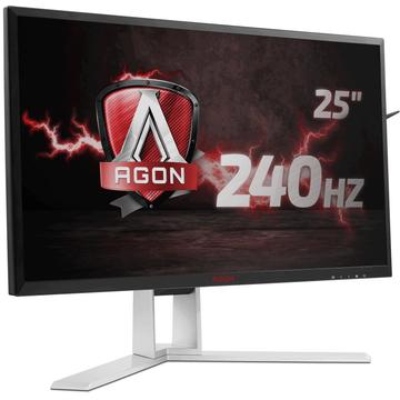Monitor LED AOC Gaming AG251FZ FreeSync 240Hz 24.5 inch 1 ms Negru/Rosu/Gri