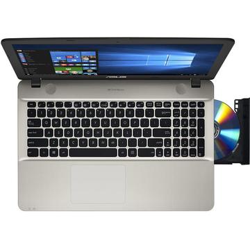 Notebook Asus VivoBook Max X541UV-GO1046 15.6 HD Intel Core i3-7100U 2.4GHz, 4GB DDR4, 500GB, GeForce 920MX 2GB, Endless OS, Chocolate Black