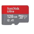 SanDisk ULTRA microSDXC 128GB 100MB/s A1 Cl.10 UHS-I + ADAPTER