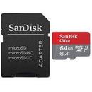 SanDisk ULTRA microSDXC 64 GB 100MB/s A1 Cl.10 UHS-I + ADAPTER