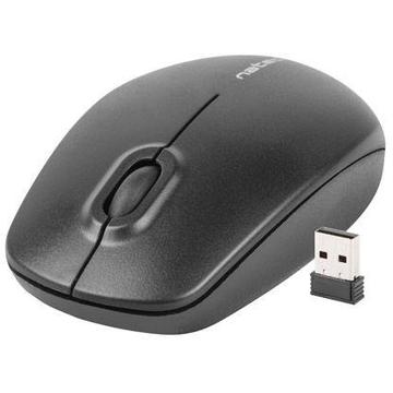 Mouse Natec Wireless Optical MERLIN 1600 DPI, NANO 2.4 GHz, USB, Black