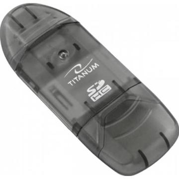 Card reader ESPERANZA TITANUM Cititor de card SDHC/MiniSDHC/MicroSDHC/RS/MM TA101K negru USB 2.0