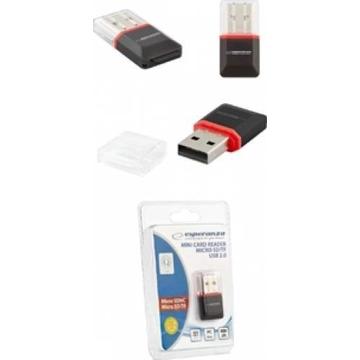 Card reader ESPERANZA MicroSD| EA134K| negru | USB 2.0|(MicroSD Pen Drive)