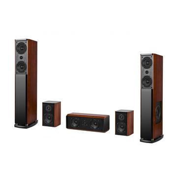 Pachet Kruger Matz Passion 5.0 120 W Negru/Maro + Subwoofer Activ Passion [KM0513]