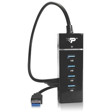 Patriot Portable USB 3.0 SuperSpeed 4-Port Hub