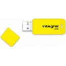 Integral USB Flash Drive NEON 32GB USB 2.0 - Yellow