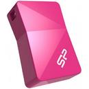 Silicon Power memory USB Touch T08 8GB USB 2.0 Pink