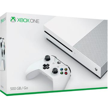 Consola Microsoft Xbox One S 500GB Forza Horizon 3 + Hot Wheels DLC Alb