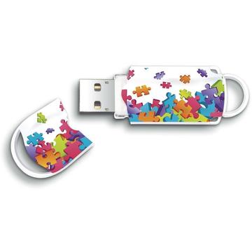 Memorie USB Integral USB Flash Drive Xpression Puzzle 8GB USB 2.0