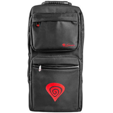 Natec GENESIS notebook backpack PALLAD 300 Black 15,6''