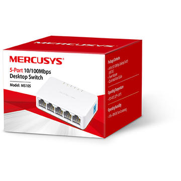 Switch MERCUSYS MS105 5 Port-uri 10/100