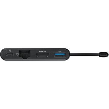 Samsung Multiport Adapter EE-P5000 HDMI v1.4, USB 3.0A Port, USB-C, Gigabit Ethernet port Black