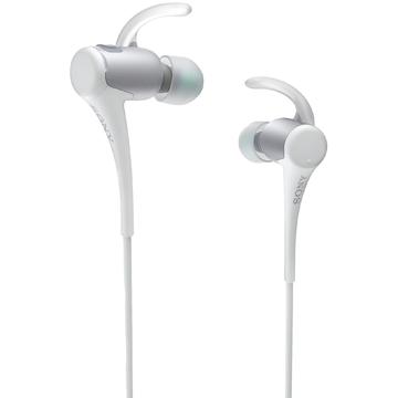 Casti audio sport In-ear Sony MDRAS800BTW Bluetooth Alb