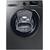 Masina de spalat rufe Samsung Eco Bubble AddWash WW90K6414QX/LE, 1400 RPM, 9 kg, Inverter, Clasa A+++, Inox
