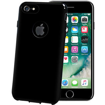 Husa Celly Husa Capac Spate Black Edition Negru Apple iPhone 7, iPhone 8