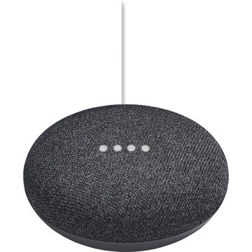 Boxa portabila Google Home Mini Asistent Personal Cu Control Voce Negru