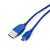 Cablu de date/incarcare Serioux port microUSB, 1m, albastru