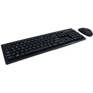 Kit Tastatura + Mouse Inter-Tech Eterno KM-232W Wireless Mouse/Keyboard Combo