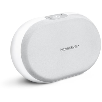 Boxa portabila HARMAN KARDON Omni 20 Plus Wireless HD Spotify Connect Chromecast built-in Bluetooth si Firecast White