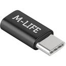 M-Life ADAPTOR MICRO USB - USB TIP C M-LIFE