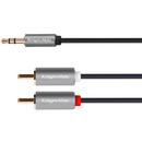 Kruger Matz CABLU JACK 3.5 - 2RCA 1.8M BASIC K&M