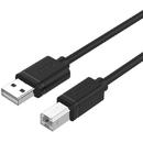 UNITEK  cablu USB 2.0 AM-BM; 5m; Y-C421GBK