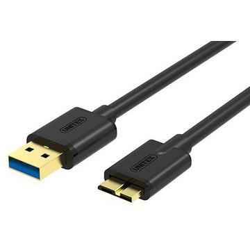 UNITEK cablu USB 3.0 microUSB-USB, 2.0m; Y-C463GBK