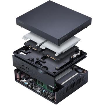 Mini Sistem configurabil Asus Vivo Mini VC66-BB312M i3-7100 Fara RAM Fara Storage Free DOS