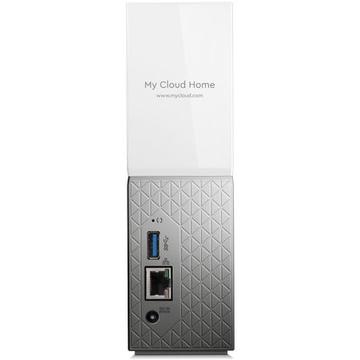 NAS Western Digital MyCloud Home 6TB 7200RPM Gigabit Ethernet USB3.0 3.5" Alb