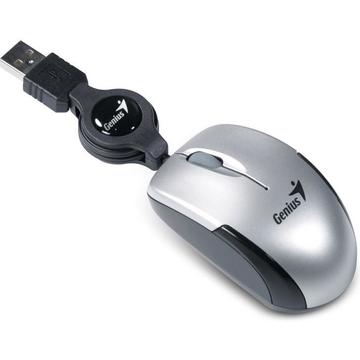 Mouse Genius mouse Micro Traveler V2, USB, silver