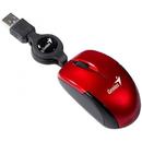 Genius Genius mouse Micro Traveler V2, USB, ruby
