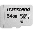 Transcend microSDXC USD300S 64GB CL10 UHS-I U1 Up to 95MB/S