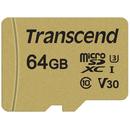 microSDXC USD500S 64GB CL10 UHS-I U3 Up to 95MB/S +adapter
