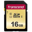 Transcend SDHC SDC500S 16GB CL10 UHS-I U1 Up to 95MB/S