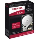 Toshiba Toshiba L200, 2.5'', 2TB, SATA, 5400RPM, 128MB cache, BOX