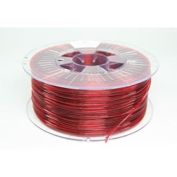 SPECTRUMG Filament SPECTRUM / PETG / TRANSPARENT RED / 1,75 mm / 1 kg