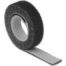 Delock Hook-and-loop fasteners L 1 m x W 13 mm roll black