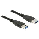 Delock Delock Cable USB 3.0 Type-A male > USB 3.0 Type-A male 1m black
