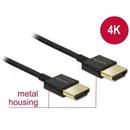 Delock Delock Cable High Speed HDMI with Ethernet A male > A male 3D 4K 4.5m Slim