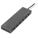 DIGITUS DIGITUS Hub 7-port USB 3.0 SuperSpeed, Power Supply, HQ aluminum